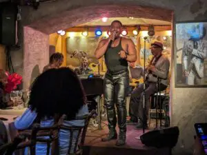 Open Mic singer at Ashford and Simpson's Sugar Bar.