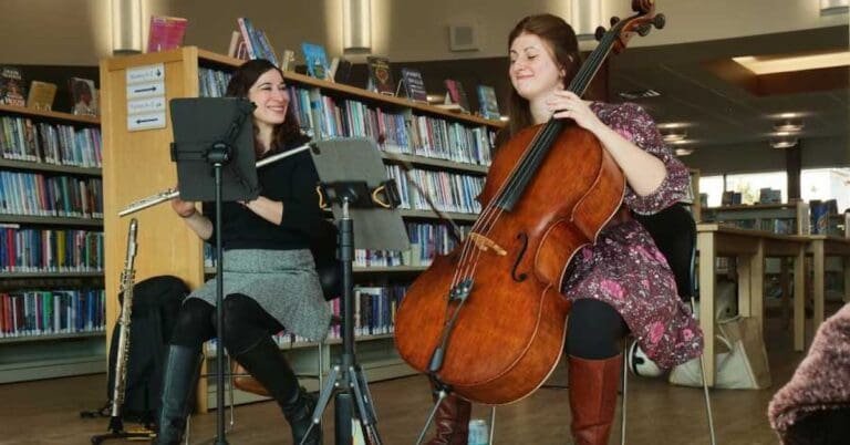 Duo Envol @ Albany Public Library (Bach Branch), 3/8/2026