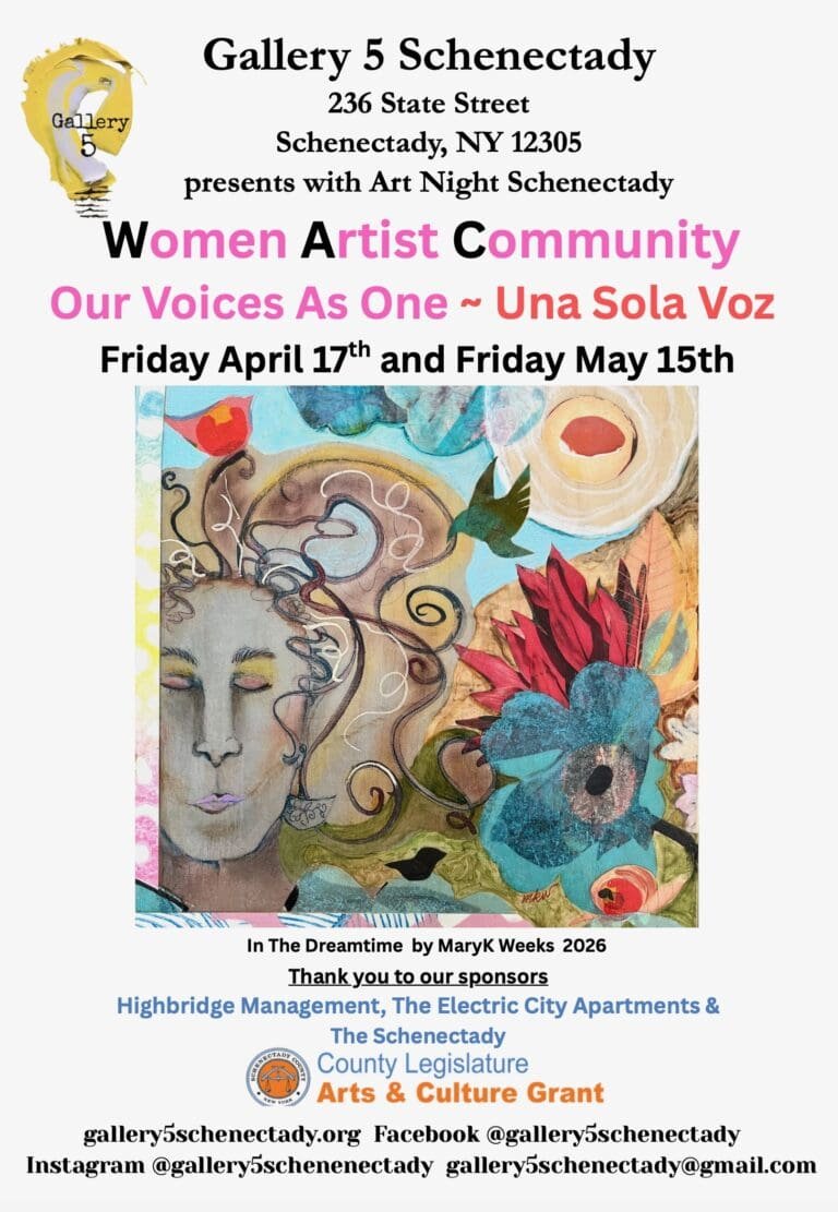 Women Arts Community and Gallery 5 Collaborate with “Our Voices As One”