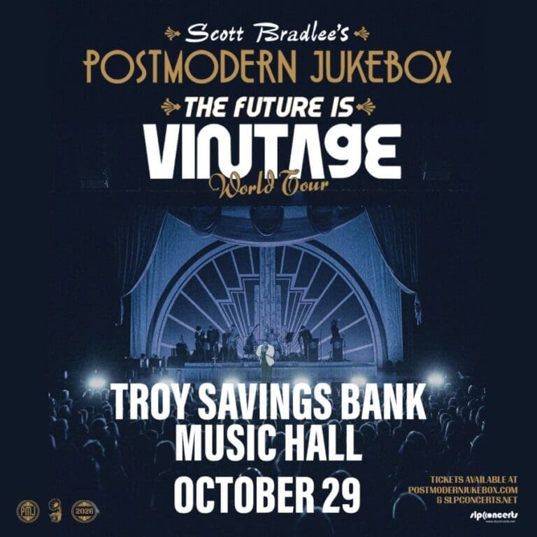 New performance announcement Postmodern Jukebox! Troy Savings Bank Music Hall