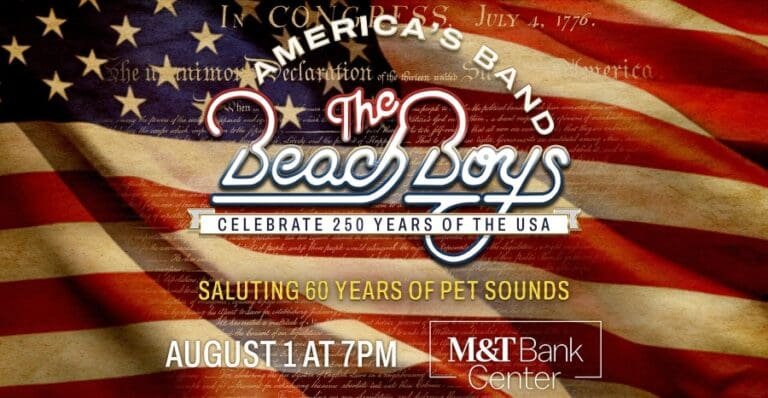 THE BEACH BOYS OFFER BUY ONE, GET ONE FREE TICKETS FOR AUGUST 1st