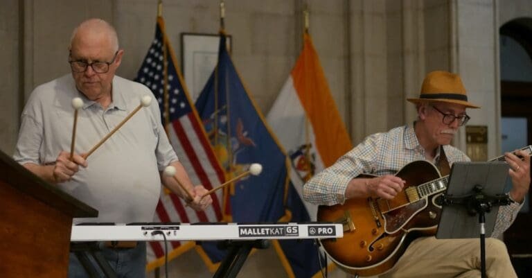 Michael Benedict Jazz Vibes Duo @ Albany City Hall, 7/2/2026