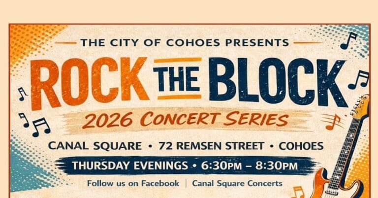 Four Weeks to Change My Mind. Cohoes Rock the Block Rocks!