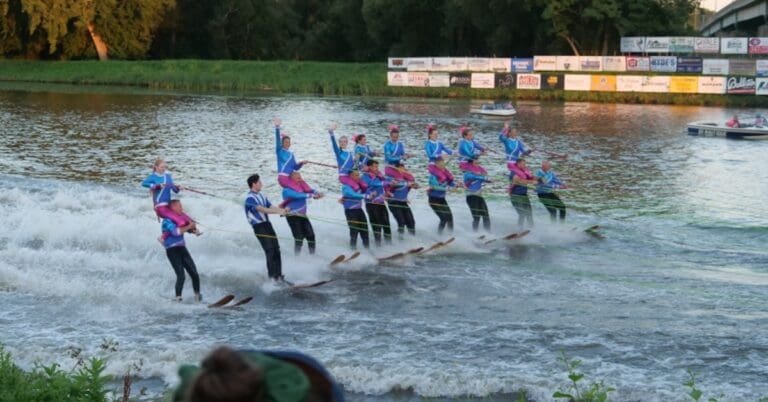 The Electric City Water Ski Show Team