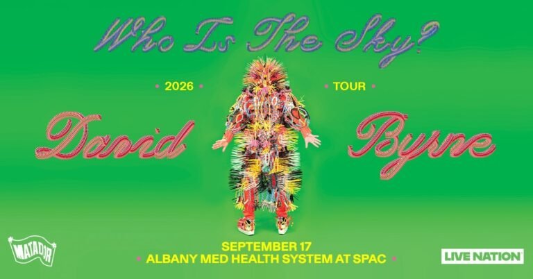 RECAP: David Byrne @ Saratoga Performing Arts Center, 9/17/2026